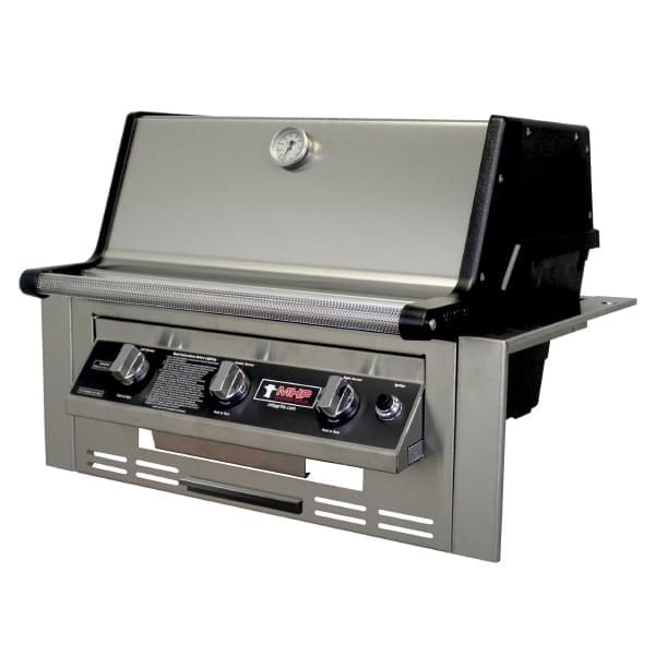 MHP THRG2 Hybrid Infrared Patio-Mount Gas Grill with SearMagic Grids