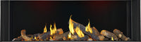 Napoleon Tall Bay Luxuria 62" 3-Sided Direct Vent Gas Fireplace - Model TLVX62LBN