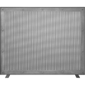 Free Standing Fireplace Screen Custom Made Transitional Rectangle