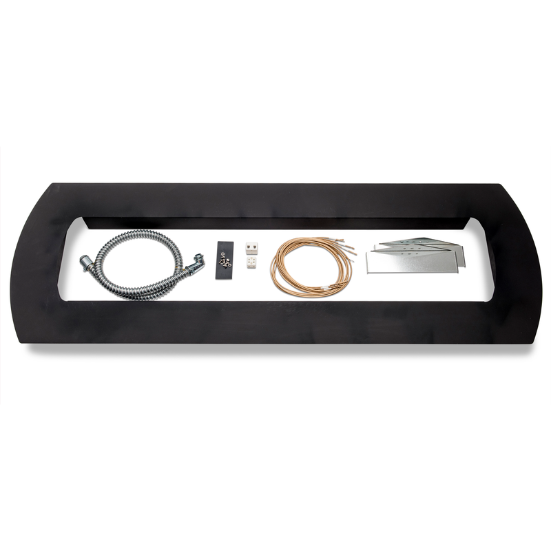 Bromic Tungsten Electric Ceiling Recess Kit — 2000W & 4000W — Black; manufacturer accessory image