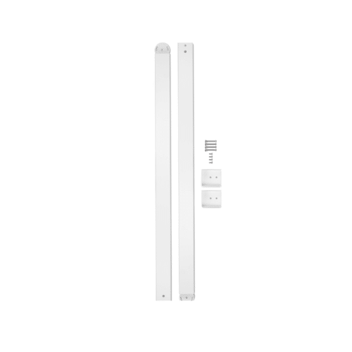 Bromic Tungsten Electric 3 ft Ceiling Mounting Pole — White; manufacturer accessory image