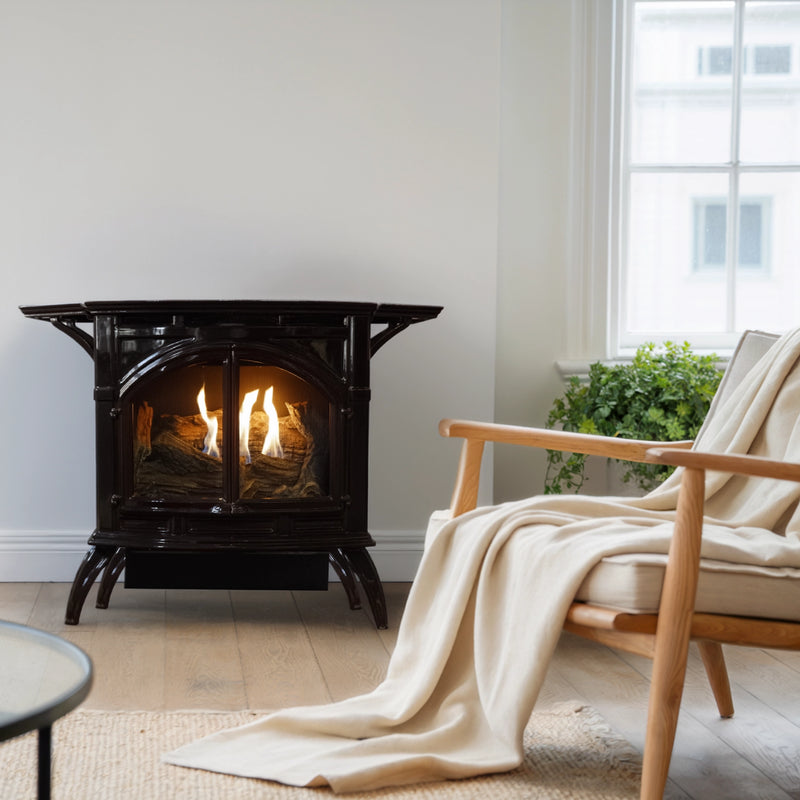 Empire Compact Cast Iron Vent-Free Gas Stove - Model VFD20CC
