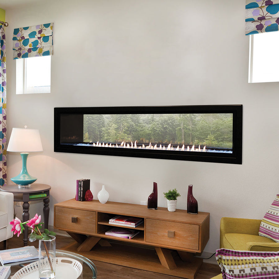 Empire Boulevard 60" See-Through Vent-Free Linear Indoor/Outdoor Gas Fireplace