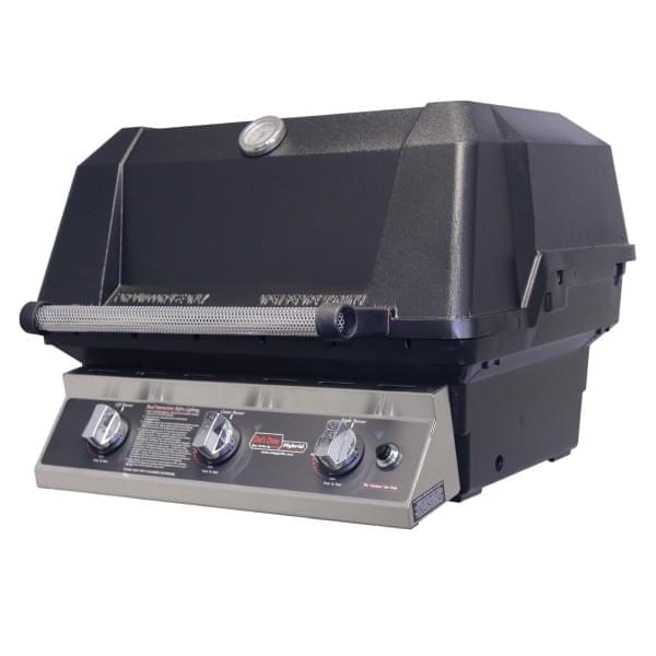 MHP W3G4LS 27-Inch Tri-Burn Gas Grill Head for Built-In Installation