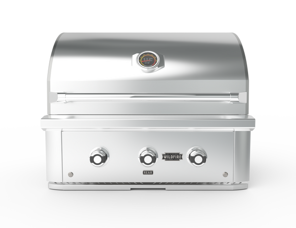 Wildfire Ranch Pro 30-Inch Built-In Gas Grill — stainless steel