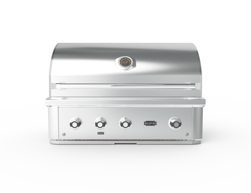 Wildfire Ranch Pro 36-Inch Built-In Gas Grill — stainless steel