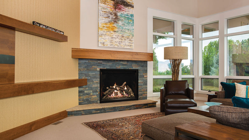 Empire Rushmore TruFlame See-Through 40" Direct Vent Gas Fireplace