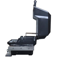 MHP WNK4DD Gas Grill Head with Folding Shelves — lid-open profile
