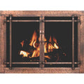 Aged Iron - Masonry and Prefab  Fireplace Glass Doors | Custom