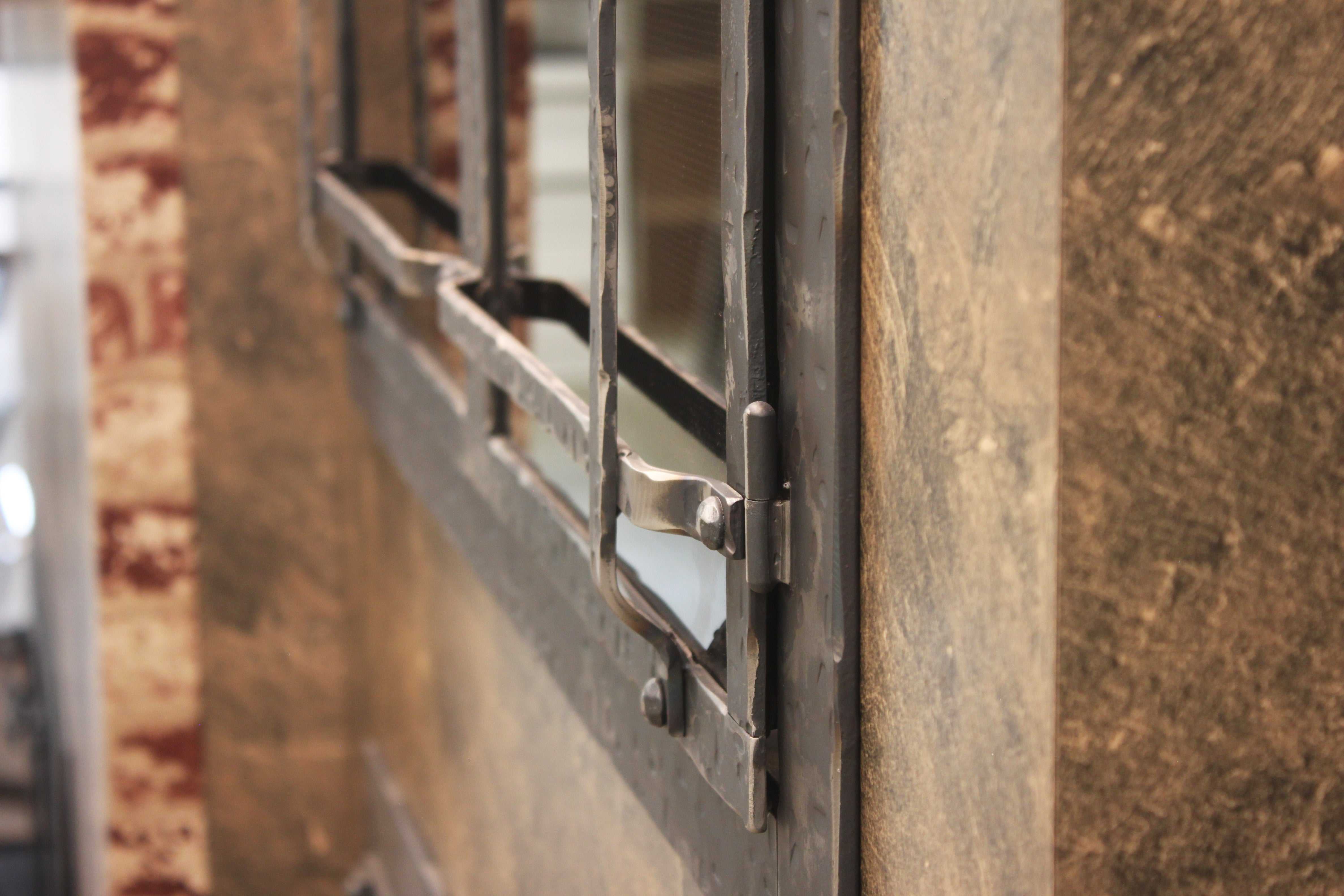 Aged Iron - Masonry and Prefab Fireplace Glass Doors - ExceptionalFire