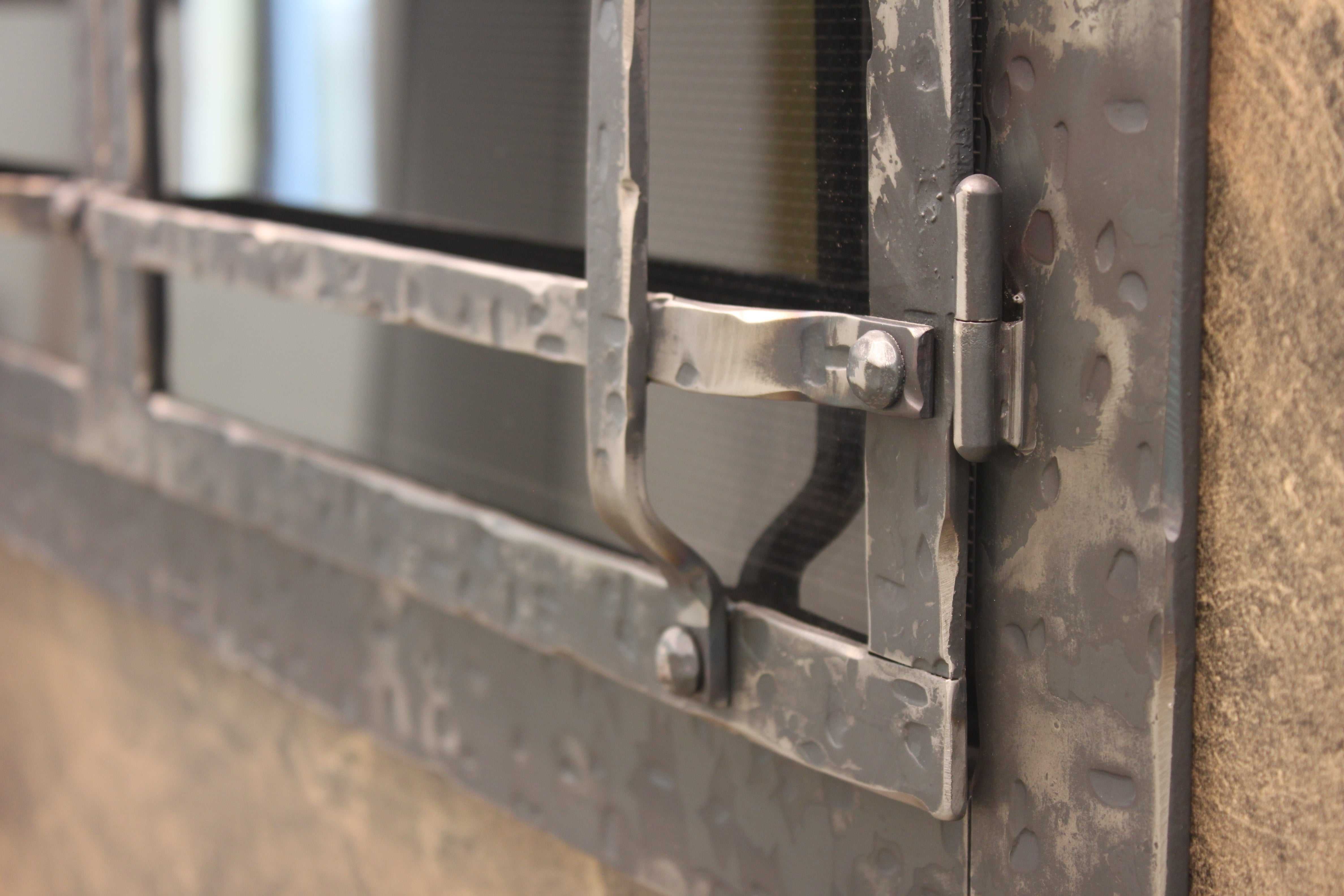 Aged Iron - Masonry and Prefab Fireplace Glass Doors - ExceptionalFire