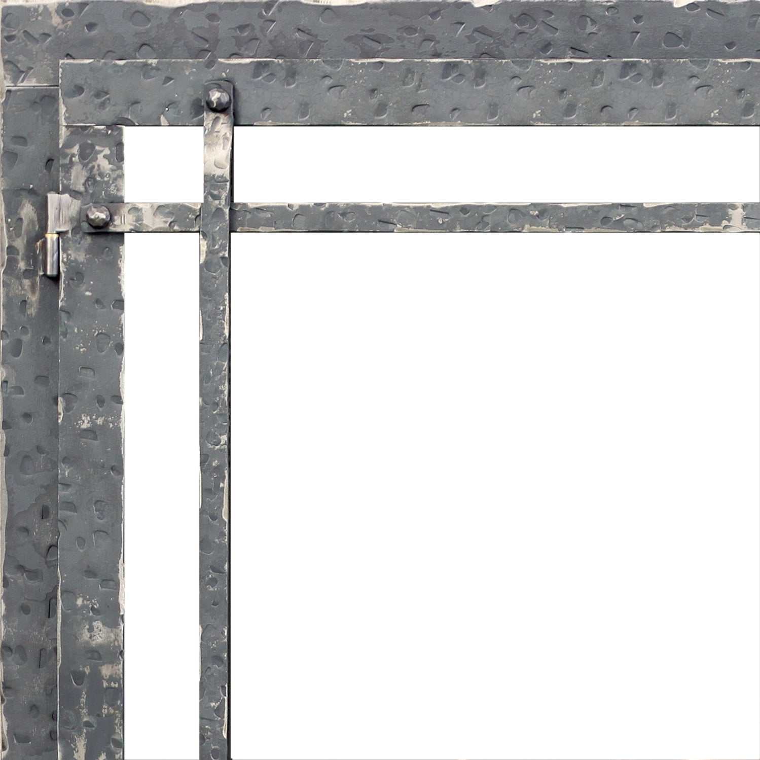 Aged Iron - Masonry and Prefab Fireplace Glass Doors - ExceptionalFire