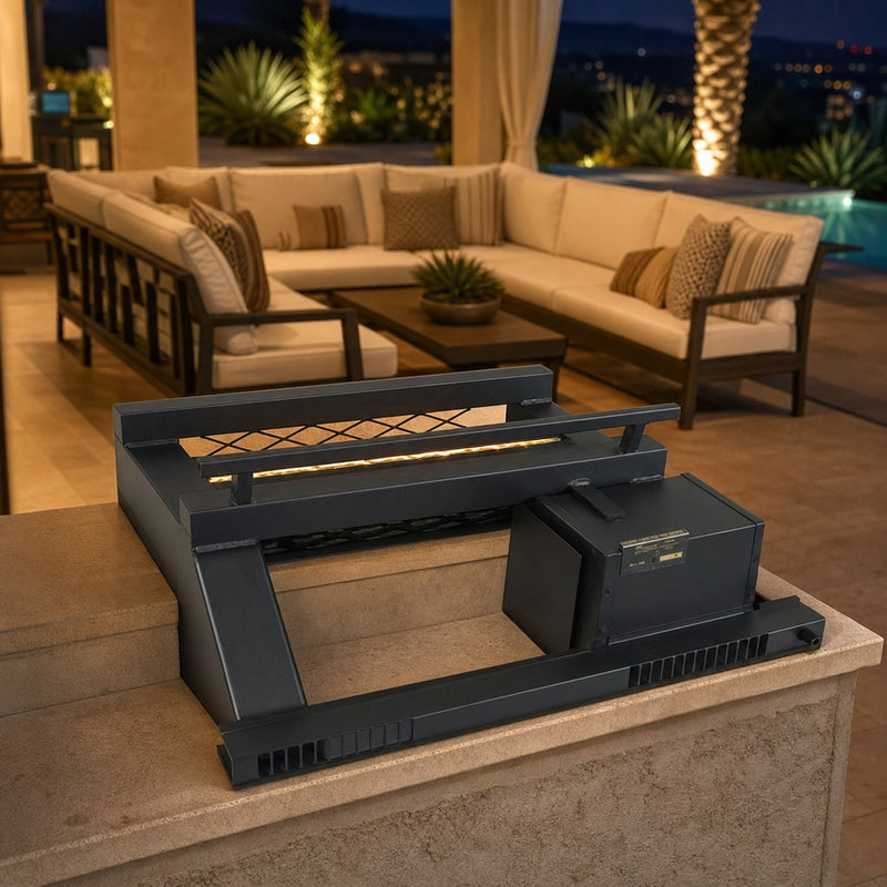 Cozy Grate Fireplace Heater — lifestyle