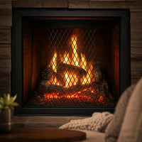 Ember Retainer for Grates - 20" x 10" — lifestyle