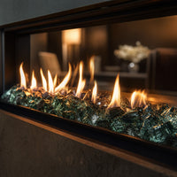 Krystal Fire - Fire Glass - 1/2"-1" Smoke — lifestyle