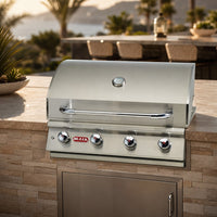 Bull Lonestar Select Built-In Gas Grill — lifestyle