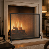 Classic Fireplace Screen — lifestyle