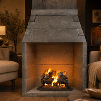 FireRock B-Vent Fireplace - 36" — lifestyle