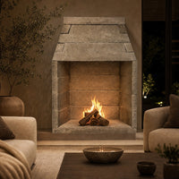 FireRock Conventional Fireplace - 30" — lifestyle
