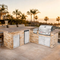 Bull Gourmet-Q Grill Island — lifestyle