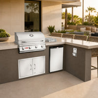 Bull Luxury-Q Grill Island — lifestyle