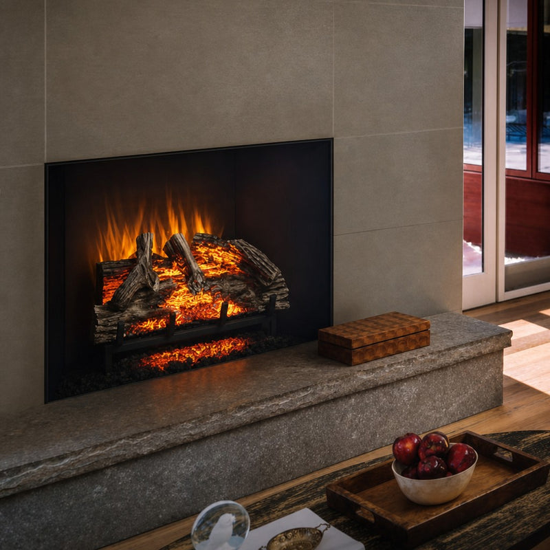 Napoleon Woodland Electric Log Set — lifestyle