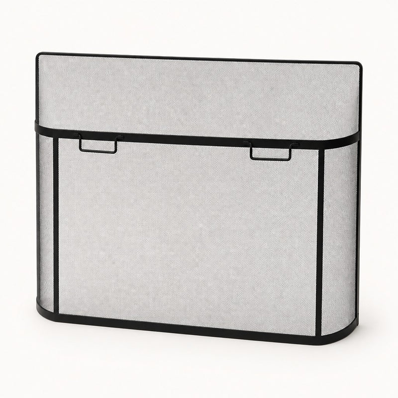 Black Curved Spark Guard Screen — studio