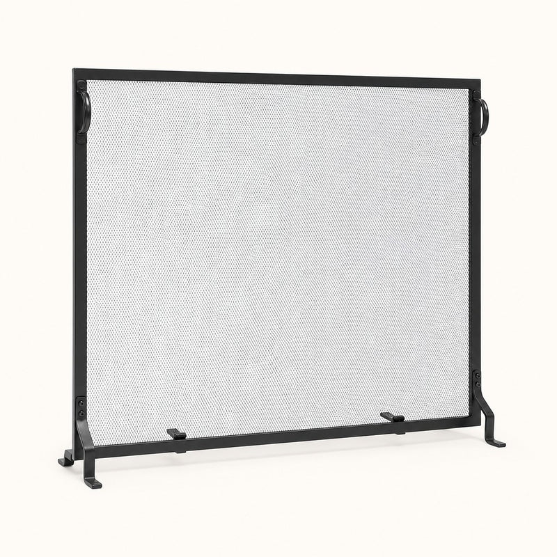 Plain Flat Fireplace Screen -  38" x 30" — studio