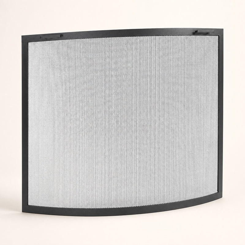 Classic Bowed Fireplace Screen — studio