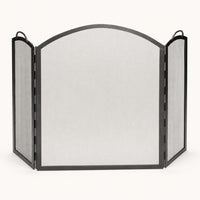 Three Panel Arched Fireplace Screen - Large — studio