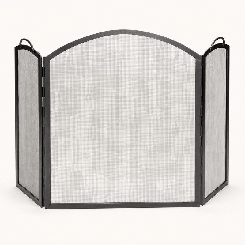Three Panel Arched Fireplace Screen - Large — studio