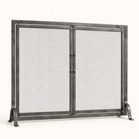 Stronghold Fireplace Screen with Doors — studio