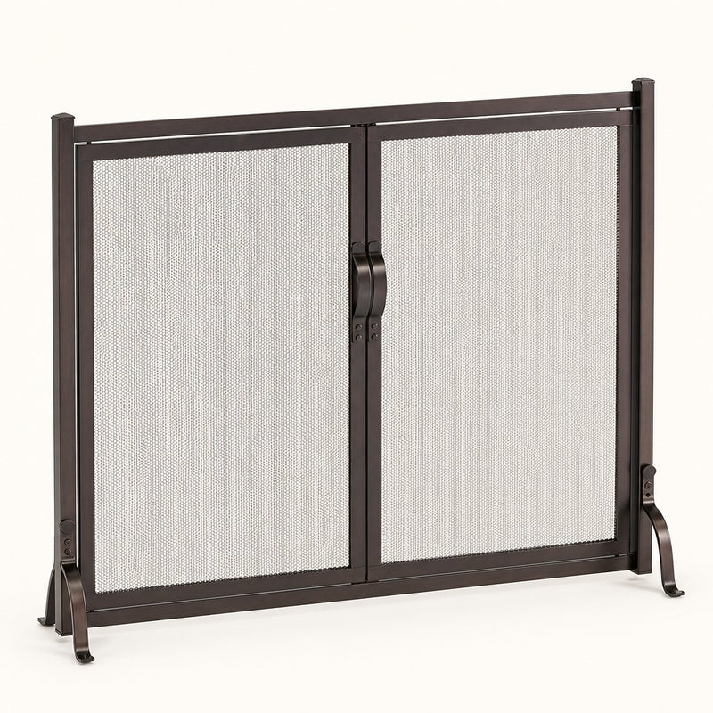 Early American Fireplace Screen with Doors — studio