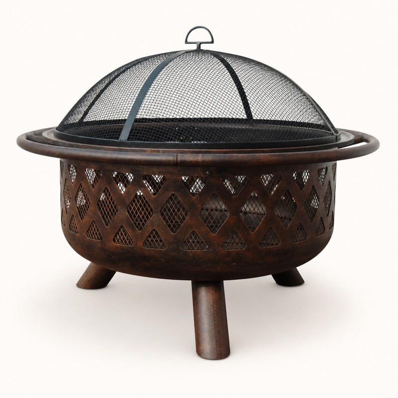 Oil Rubbed Bronze Fire Bowl — studio