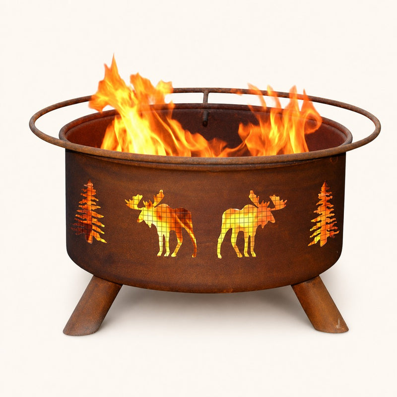 Moose & Trees Fire Pit — studio