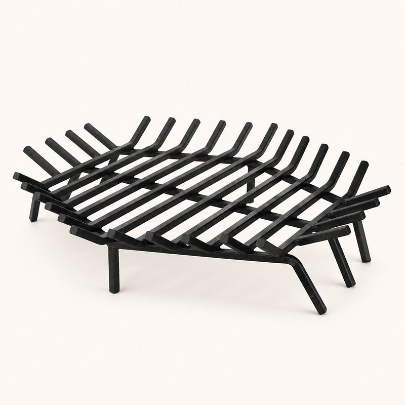 30" Hex Shape Outdoor Fireplace Grate — studio