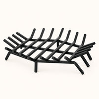 24" Hex Shape Outdoor Fireplace Grate — studio