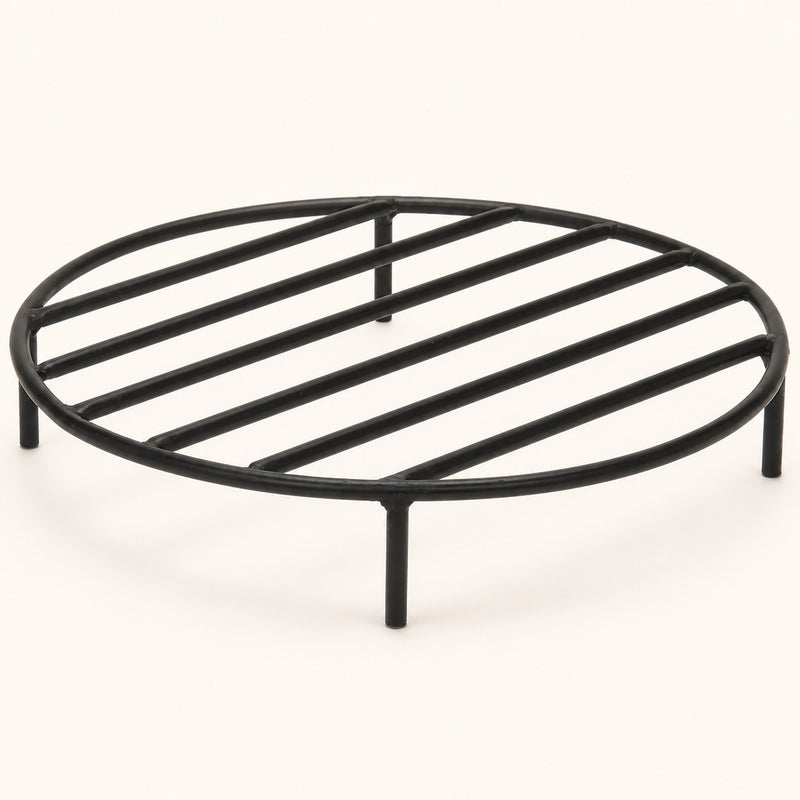 Black Steel Fire Ring Grate - 36" — studio