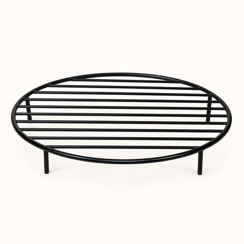 Black Steel Fire Ring Grate - 30" — studio