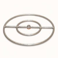 Round High-Capacity Gas Fire Pit Burner - 24" — studio
