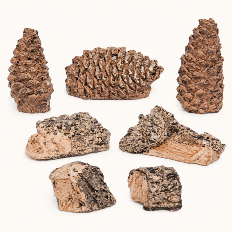 Décor Pack - Wood Chips, Pine Cones — studio