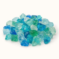 Krystal Fire - Fire Glass - 1/2"-1" Tropic Mix — studio
