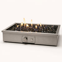 Krystal Fire - Fire Glass - 1/2"-1" Black - 10lbs — studio