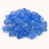 Krystal Fire - Fire Glass - 1/2"-1" Blue Ice — studio