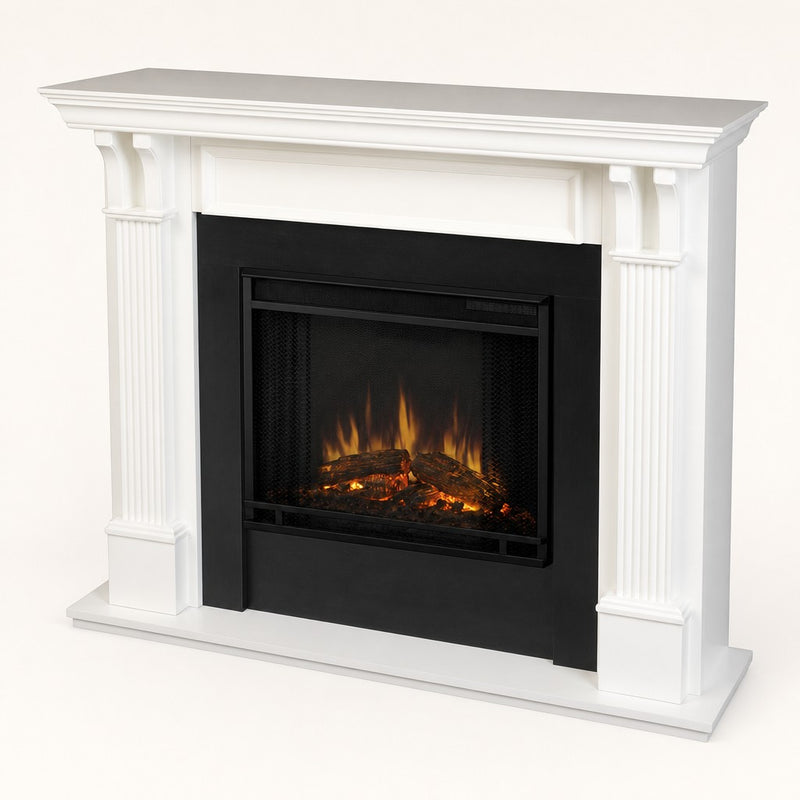 Real Flame Ashley Electric Fireplace - White — studio
