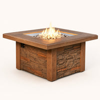 Sierra Square Fire Pit Table — studio