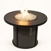 Stonefire Round Crystal Gas Fire Pit Table - 32" — studio