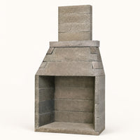 Pre-Engineered Masonry Wood Burning Outdoor Fireplace - 30" — studio