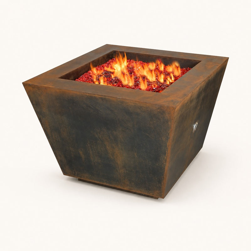 Cono Fia Steel Gas Fire Pit — studio