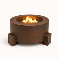 Sere Fia Steel Gas Fire Pit - 30" — studio